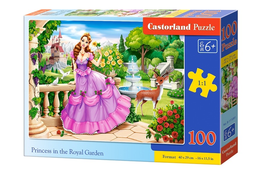 Puzzle 100 elementów - Księżniczka
