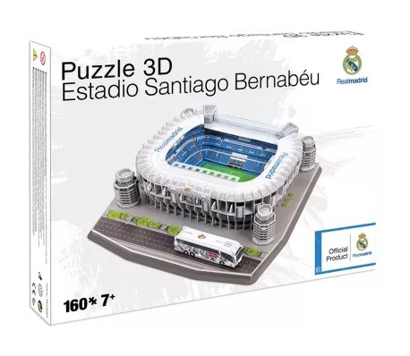 Puzzle 3D stadion Santiago Bernabe