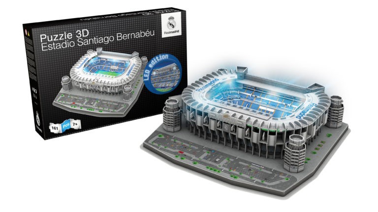 Puzzle 3D stadion Santiago Bernabe