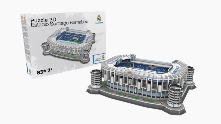 Puzzle 3D stadion Santiago Bernabe