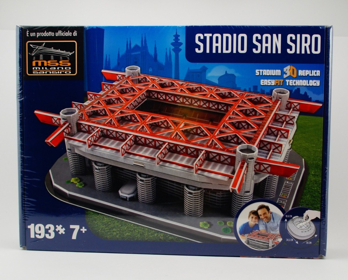 Puzzle 3D stadion San Siro Blue