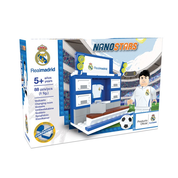 Klocki szatnia Real Madrid