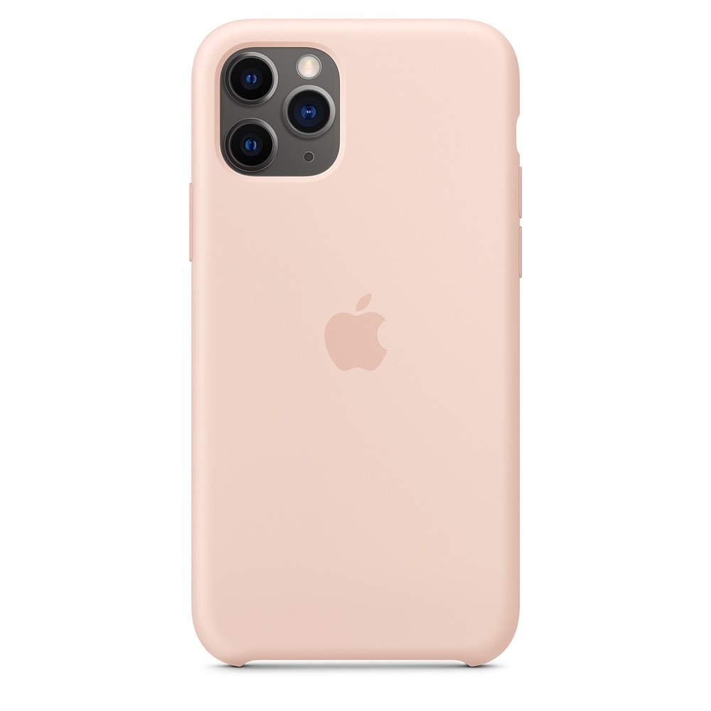 Silikonowe etui do iPhone 11 Pro - piaskowy róż