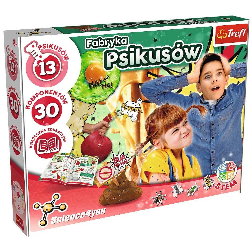 Zestaw edukacyjny Fabryka psikusów