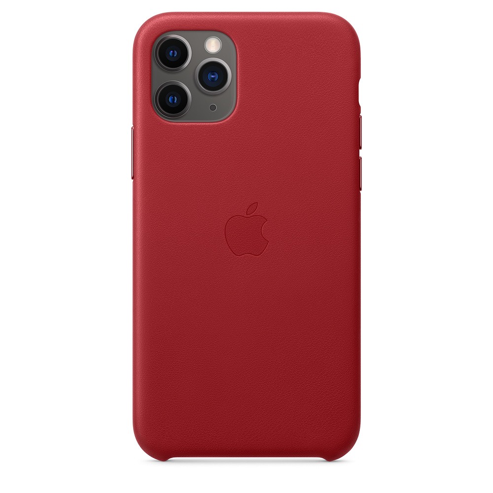 Skórzane etui do iPhone 11 Pro - (PRODUCT)RED