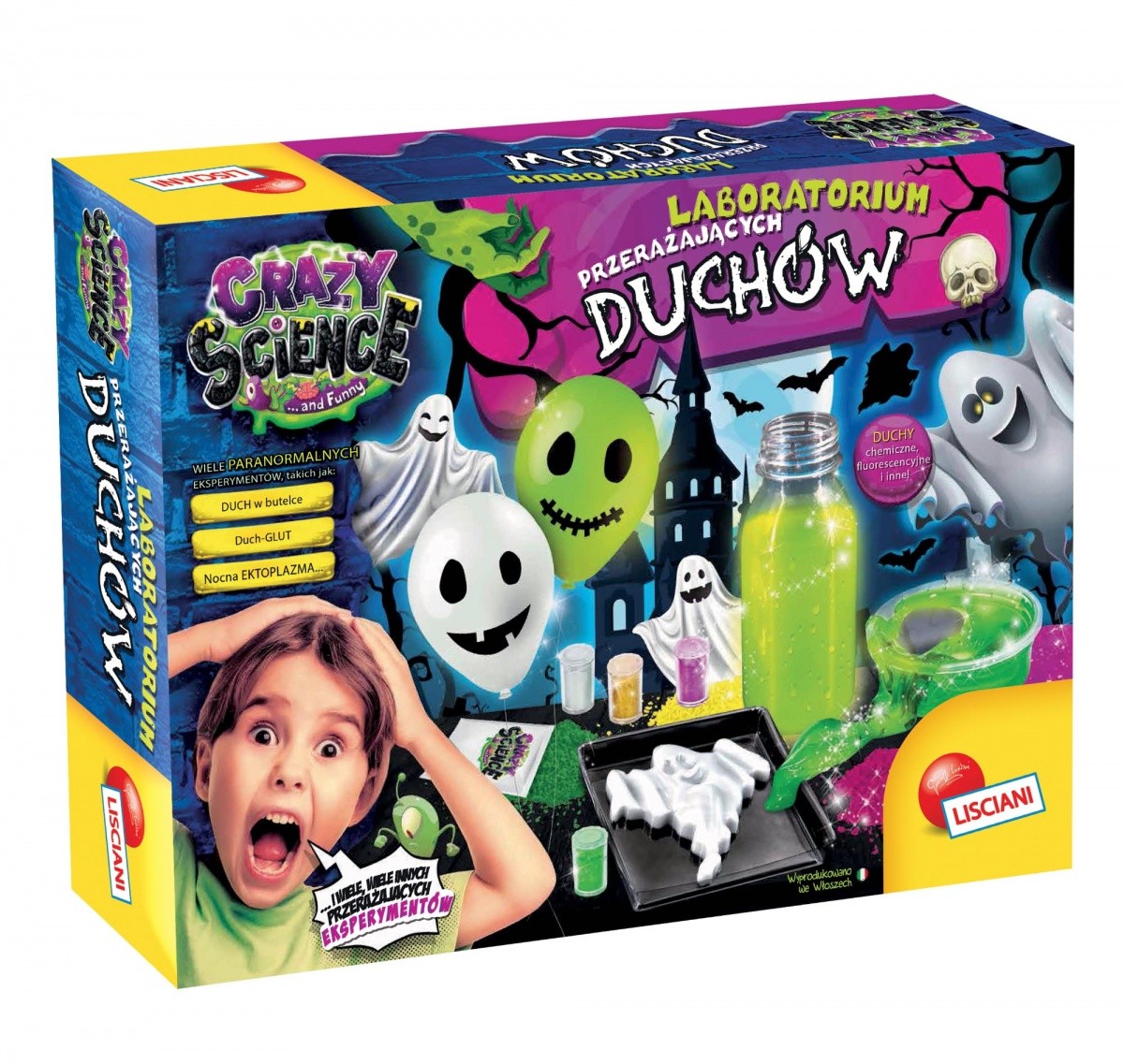 Zestaw edukacyjny Crazy Science Laboratorium duchów