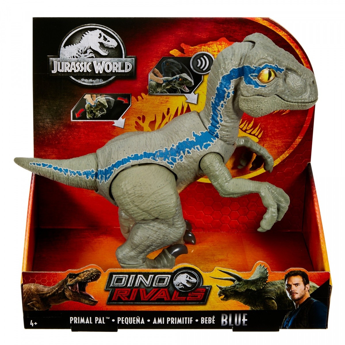 Figurka Jurassic World Przyjacielska Blue