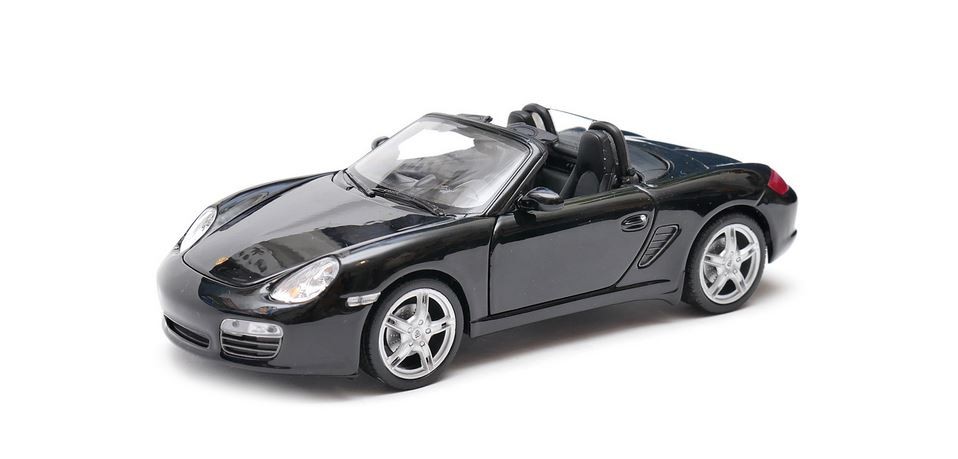 Samochód Porsche Boxter S, czarny 