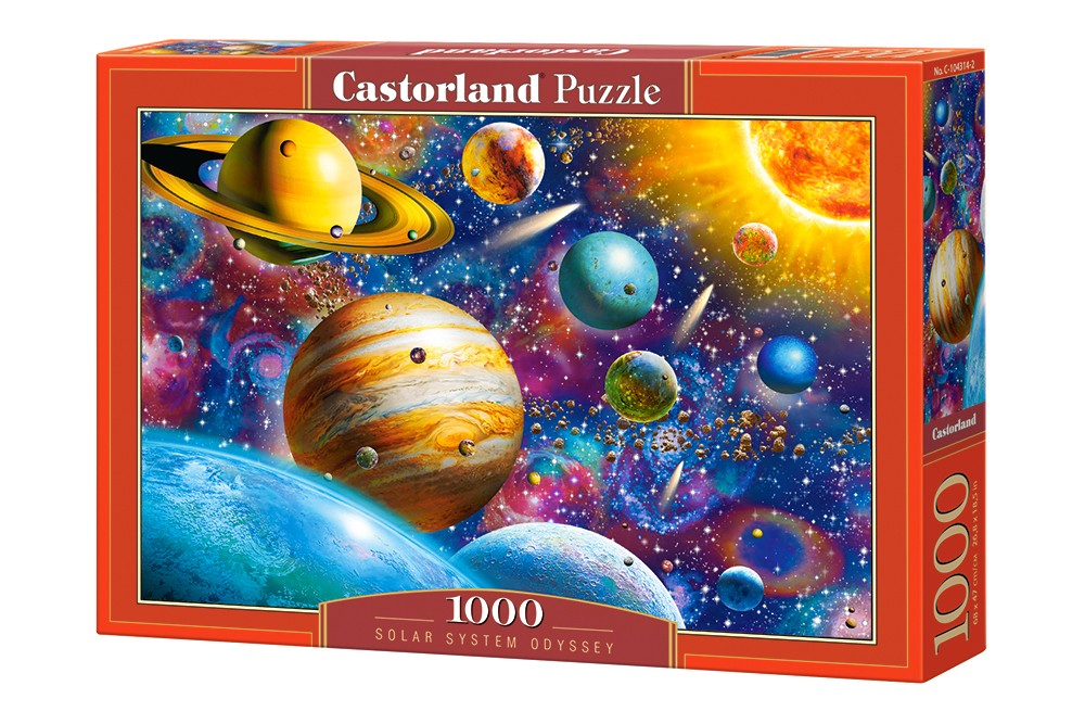 Puzzle 1000 elementów Układ Słoneczny Odyseja