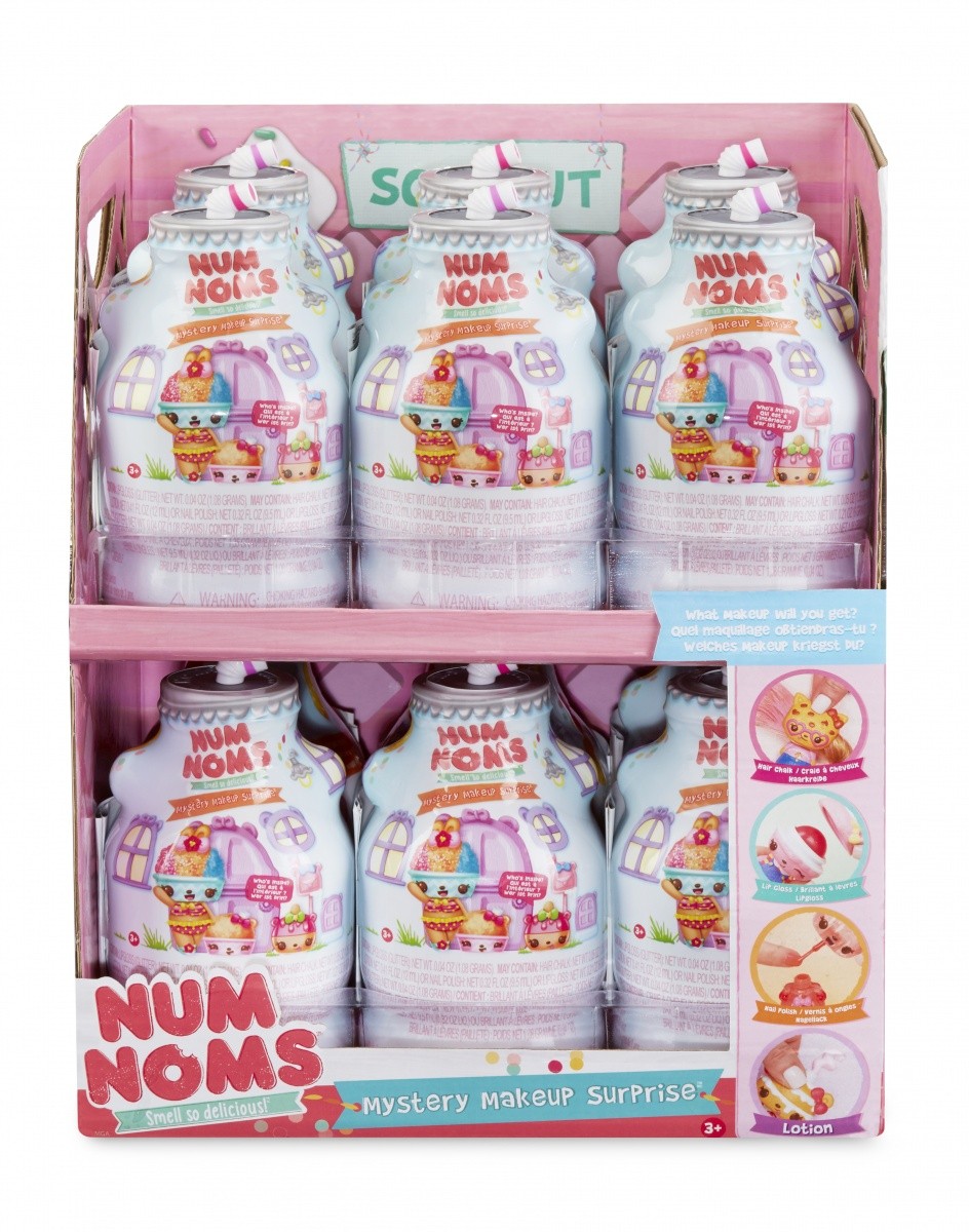 Figurka Num Noms Mystery Makeup seria 2.1 display 12 sztuk