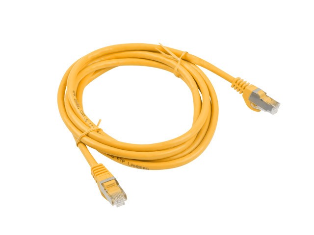 Patchcord kat.6 F 1.5M pomarańczowy PCF6-10CC-0150-Y