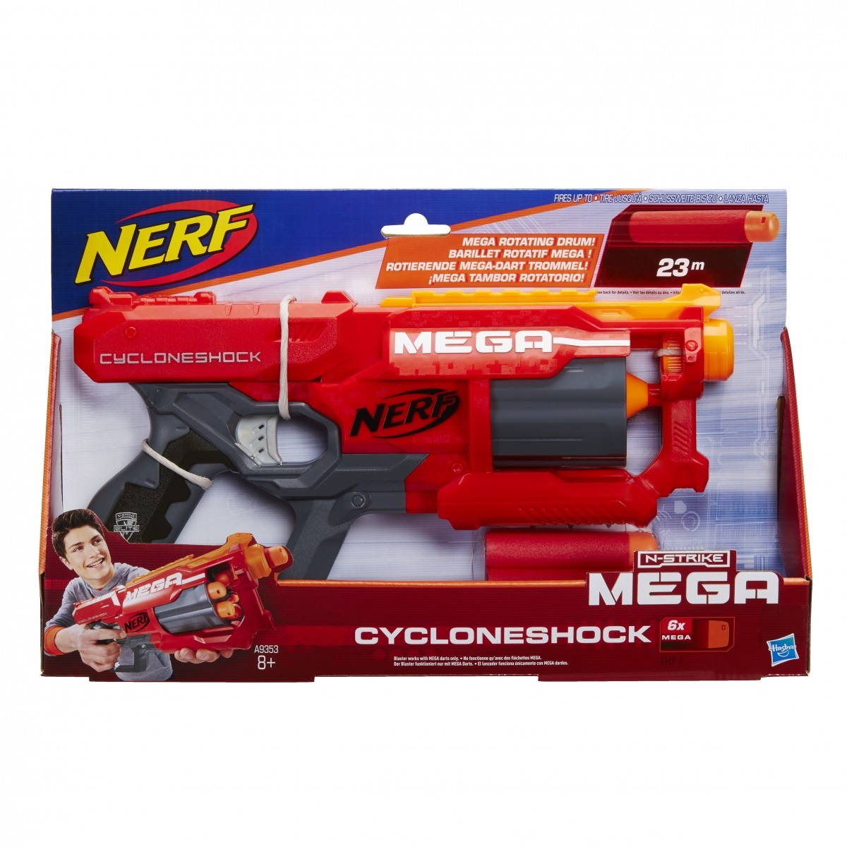 Wyrzutnia Nerf Mega Cycloneshock