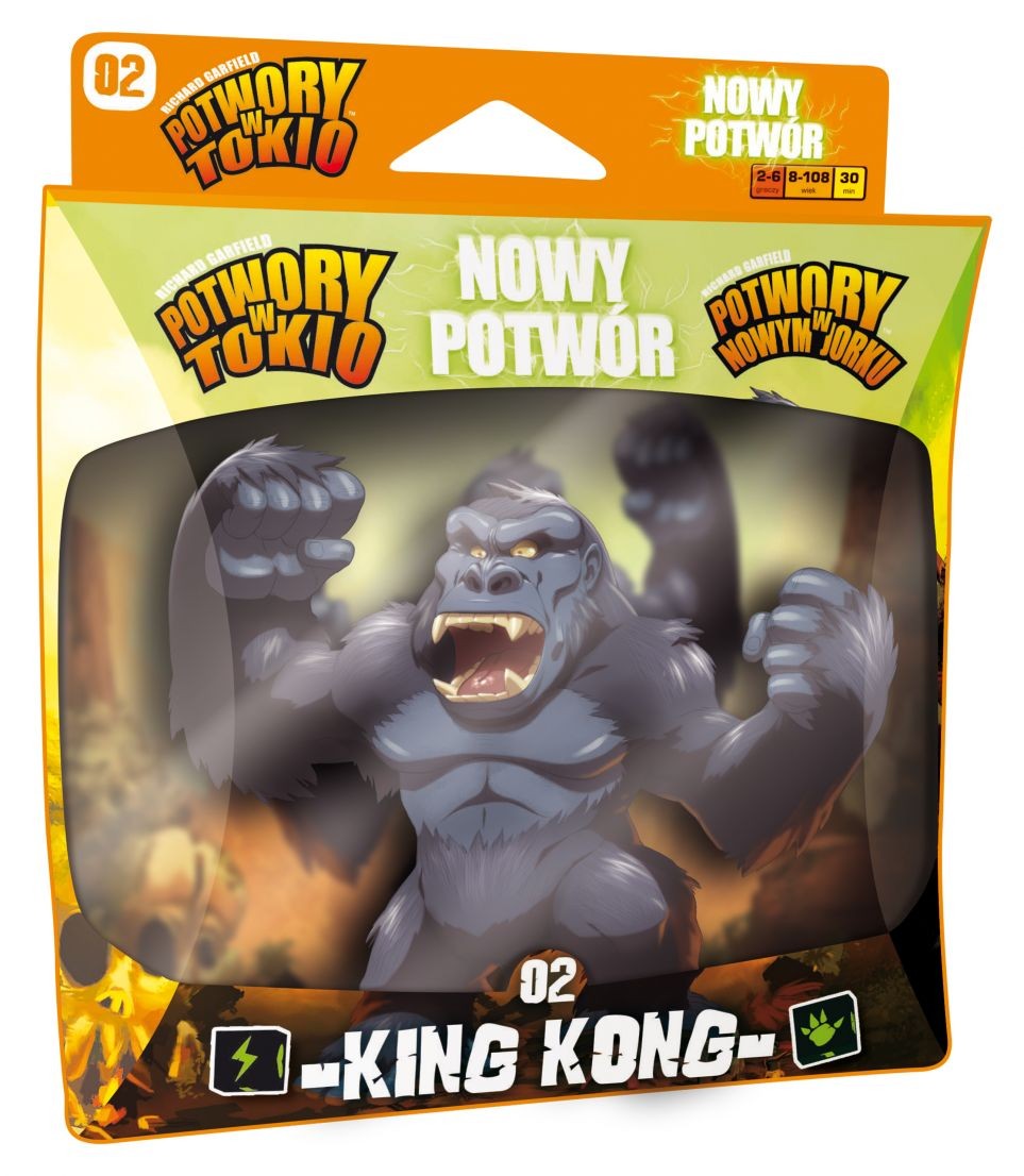 Dodatek do gier Potwory w Tokio i Potwory w Nowym Jorku - King Kong 