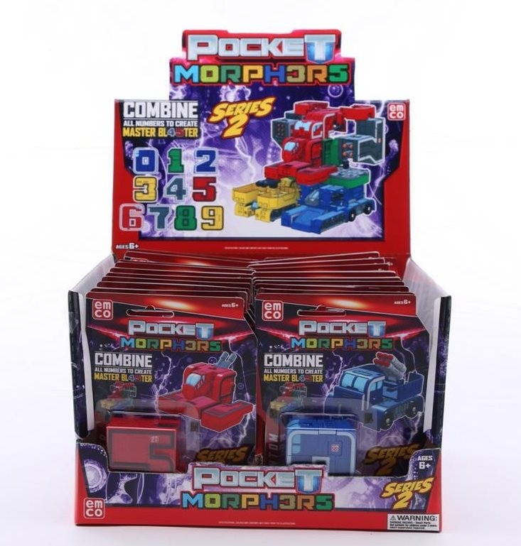 Figurki Pocket Morphers MIX II Display