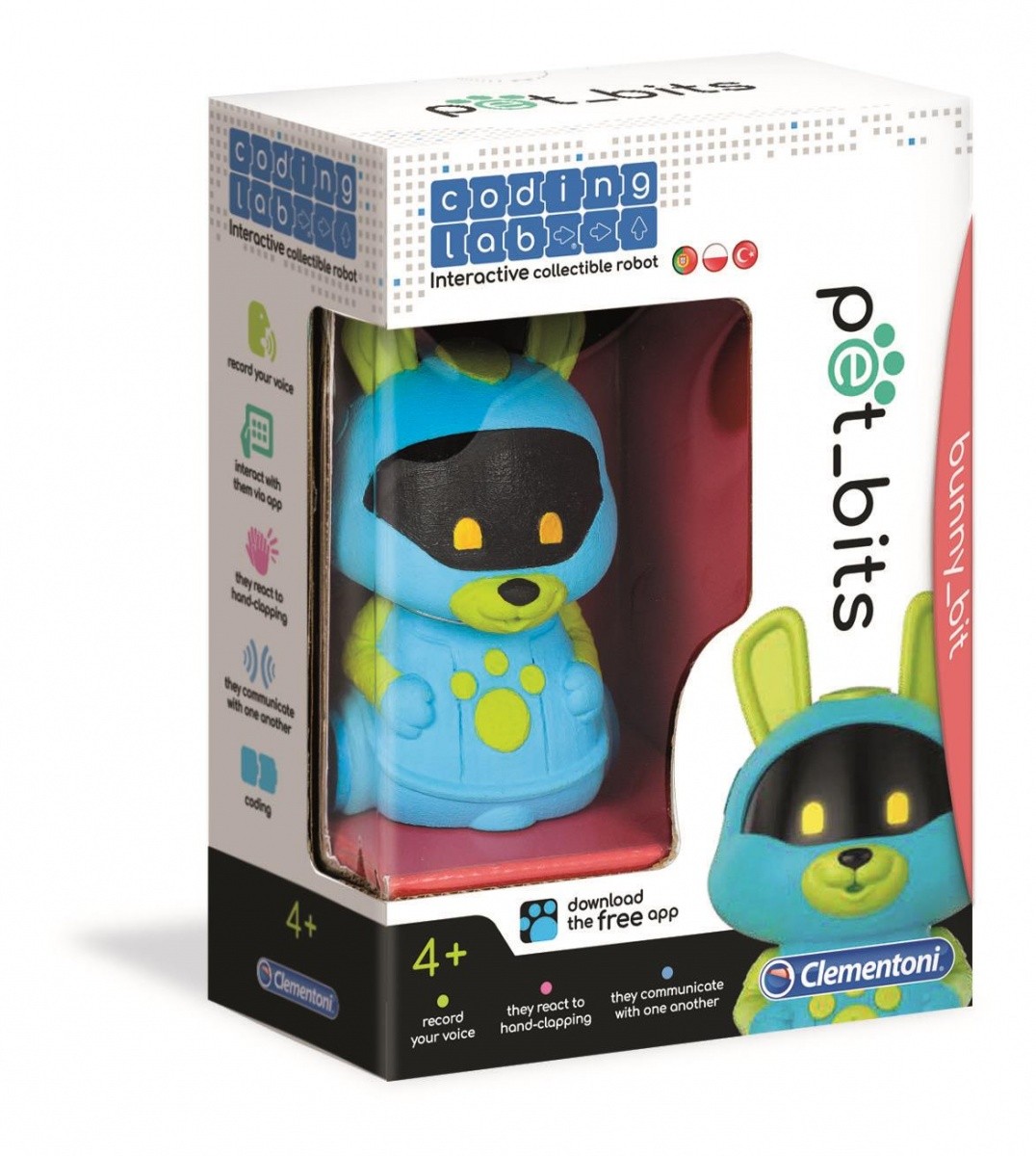 Robot Coding Lab Pet-Bits Królik