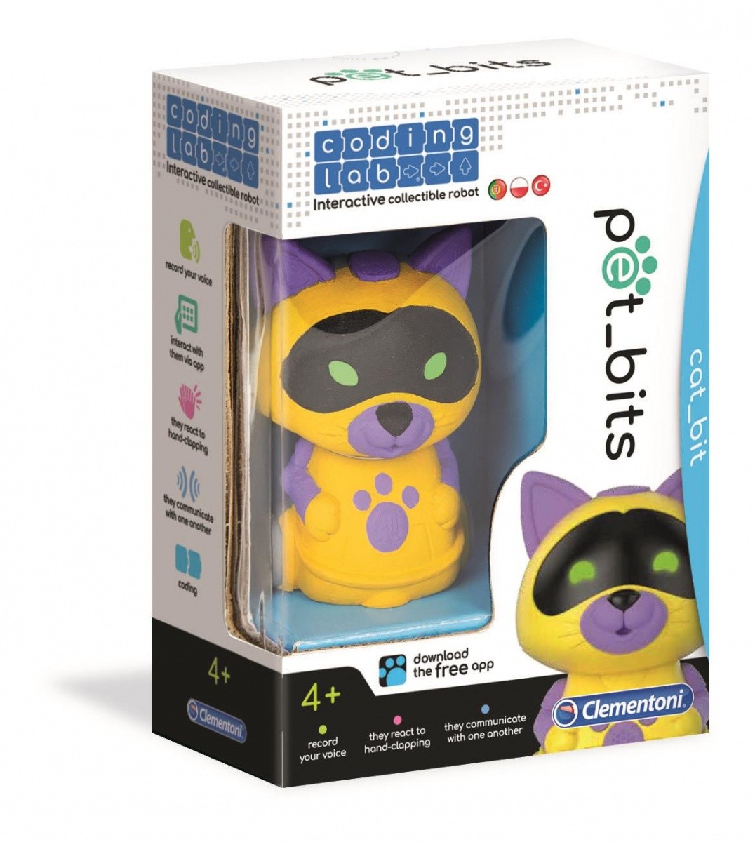 Robot Coding Lab Pet-Bits Kotek