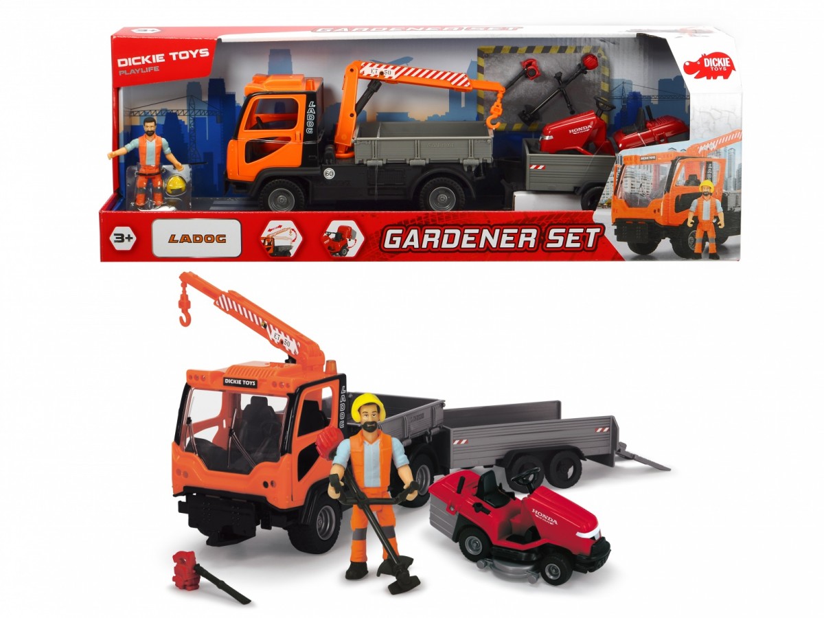 Pojazd Play Life Zestaw porządku parku miejskiego 37 cm