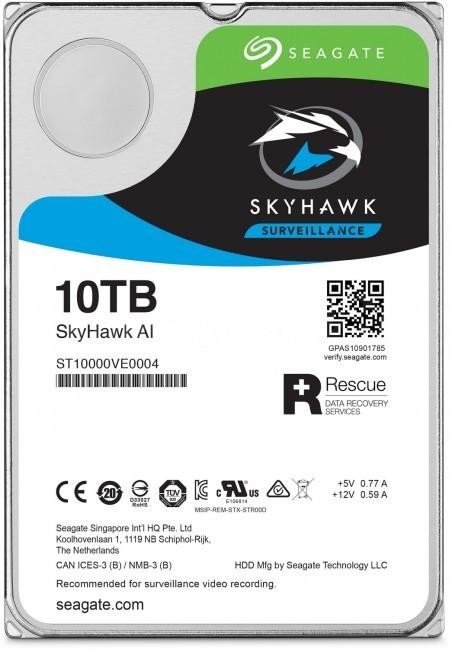 Dysk twardy SkyHawk 10TB 3,5cala 256MB ST10000VE0008 