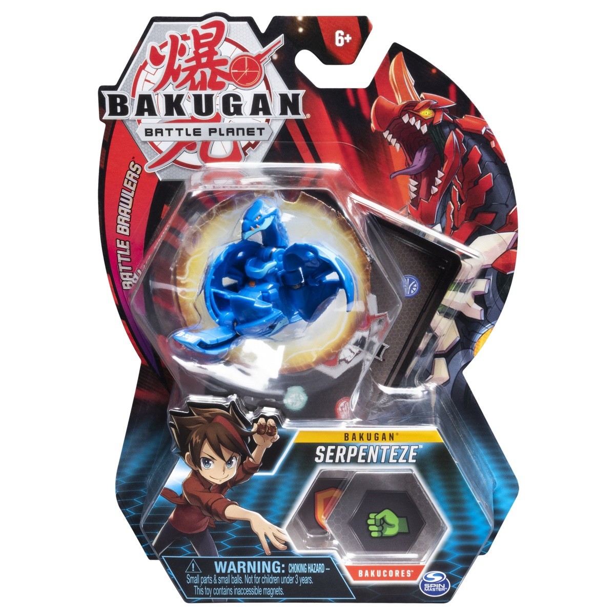 Figurka BAKUGAN Kula podstawowa, 8B Leviathan niebieski