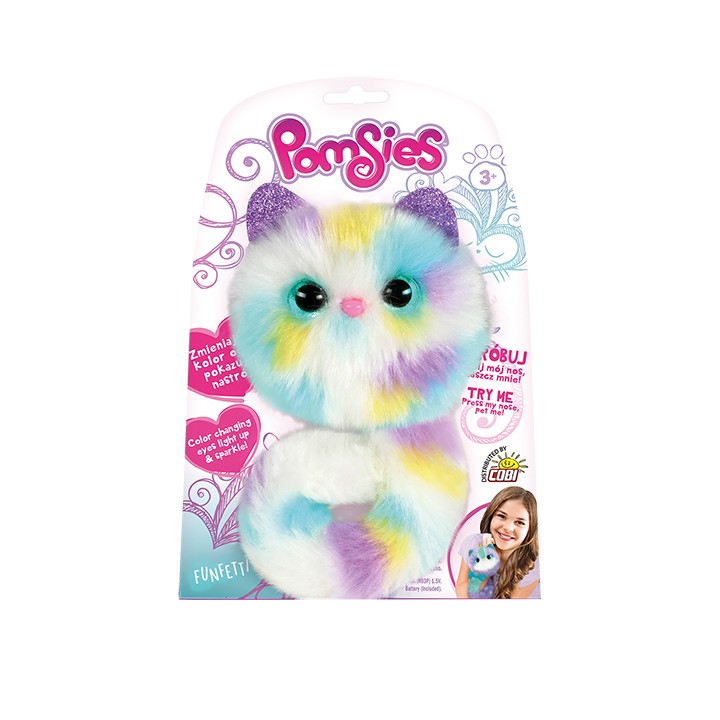 Maskotka interaktywna Pomsies Funfetti 
