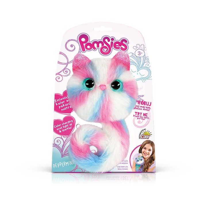 Maskotka interaktywna Pomsies Peppermint 