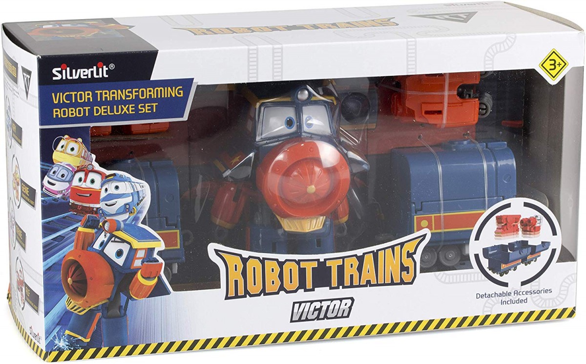 Pociąg Robot Trains Figurka transformująca Deluxe Wiktor