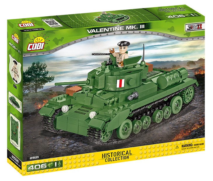 Kolcki Historial Collection Valentine Mk.III - brytyjski czołg piechoty