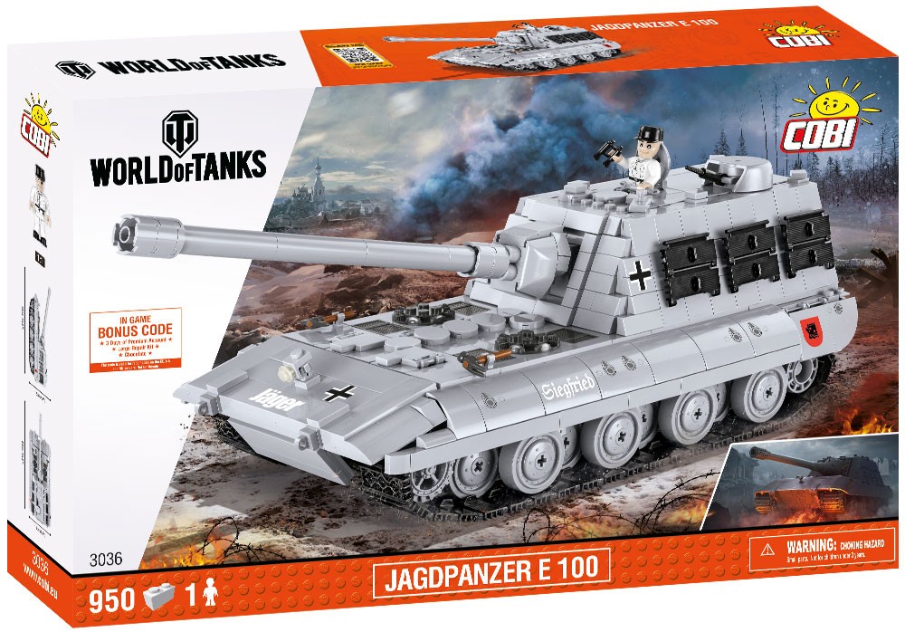 Klocki World of Tanks Jagdpanzer E 100