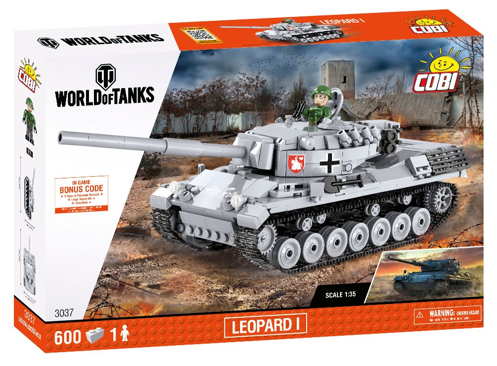 Klocki World of Tanks Leopard 1