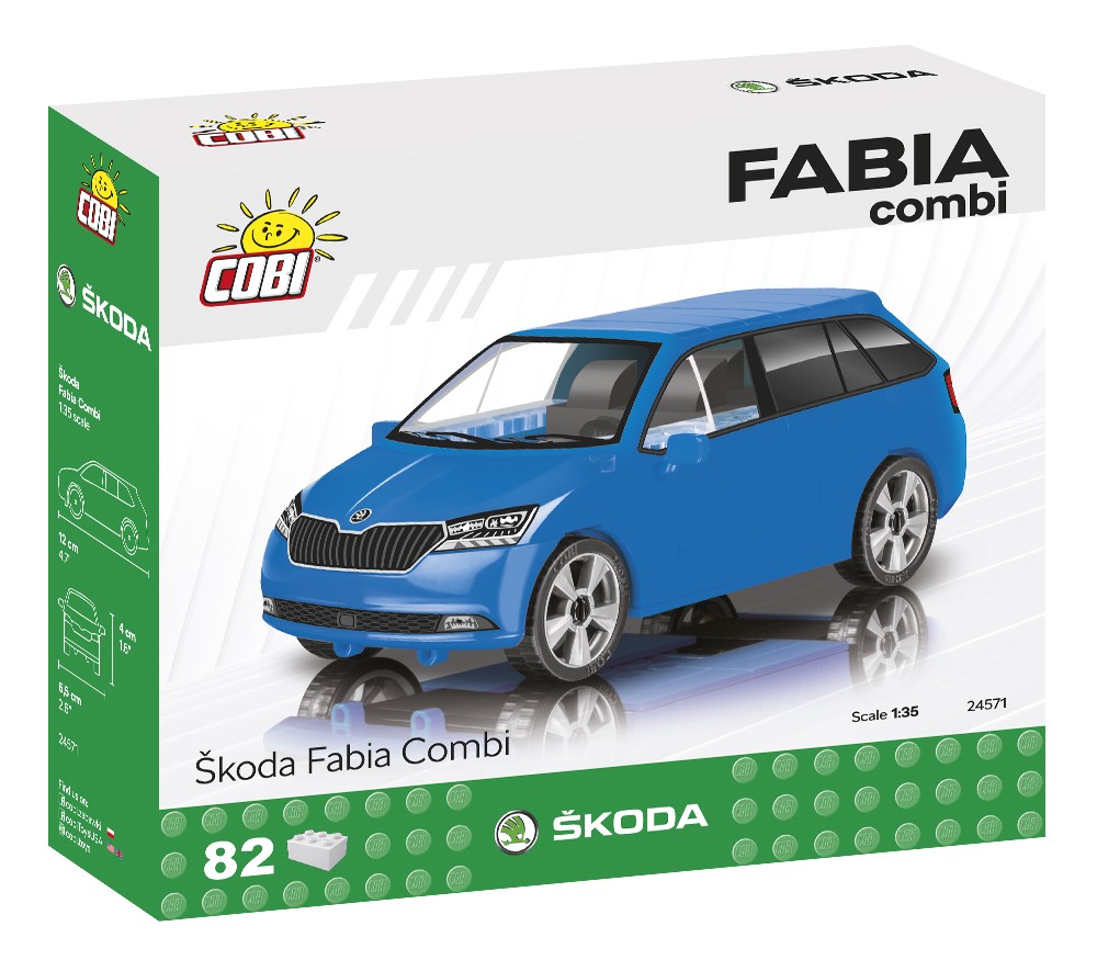 Klocki Cars Skoda Fabia Combi