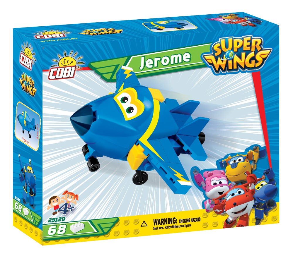 Klocki Super Wings 68 elementów Jerome