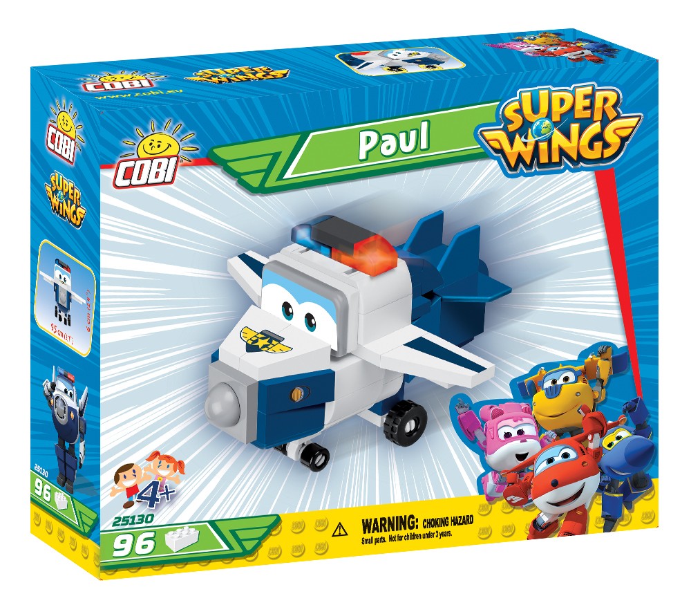 Klocki Super Wings 96 elementów Paul 