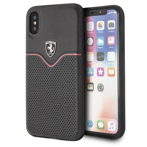 Etui hardcase FEOVEHCPXBK iPhone X/Xs czarny Off Track Victory 