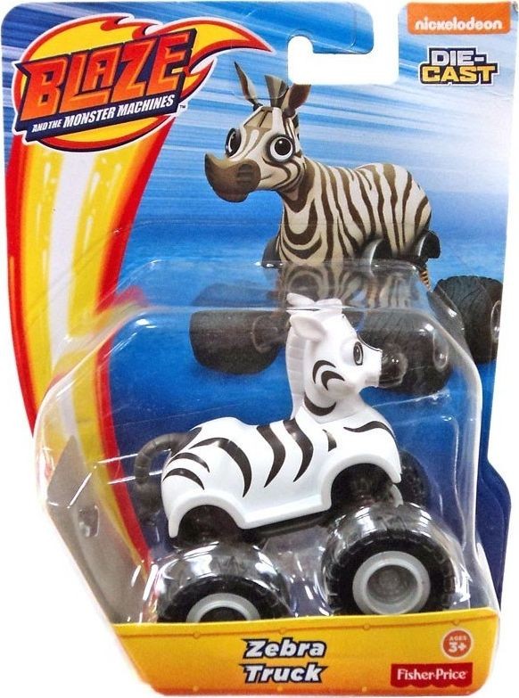 Blaze Mega Maszyny Zebra