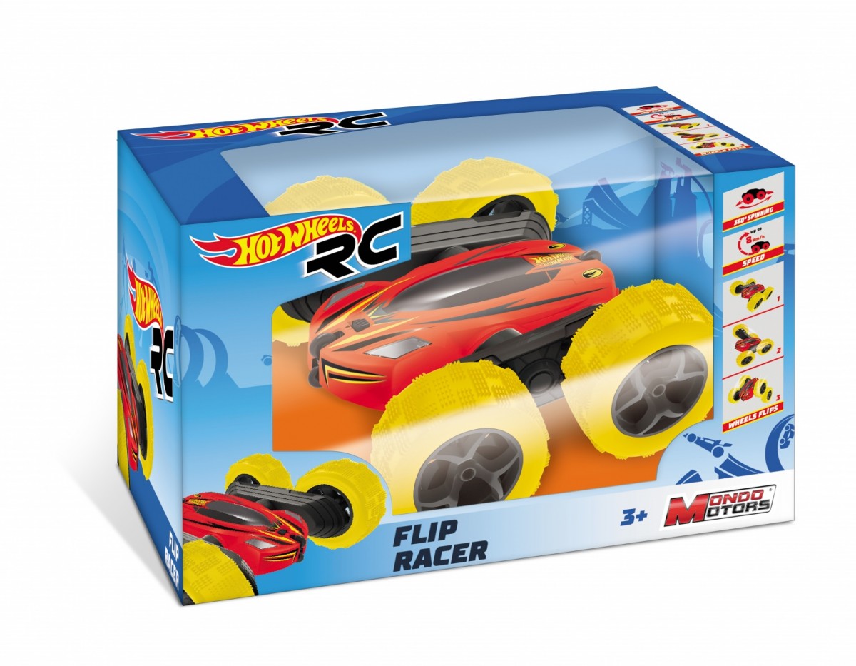 Pojazd Mondo Hot Wheels R/C Flip Racer 1:28