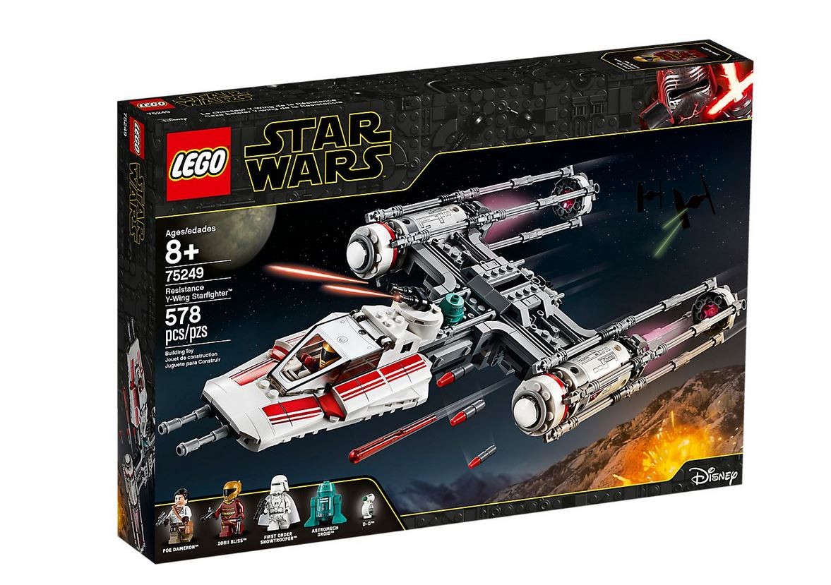 Klocki Star Wars Myśliwiec Y-Wing Ruchu Oporu