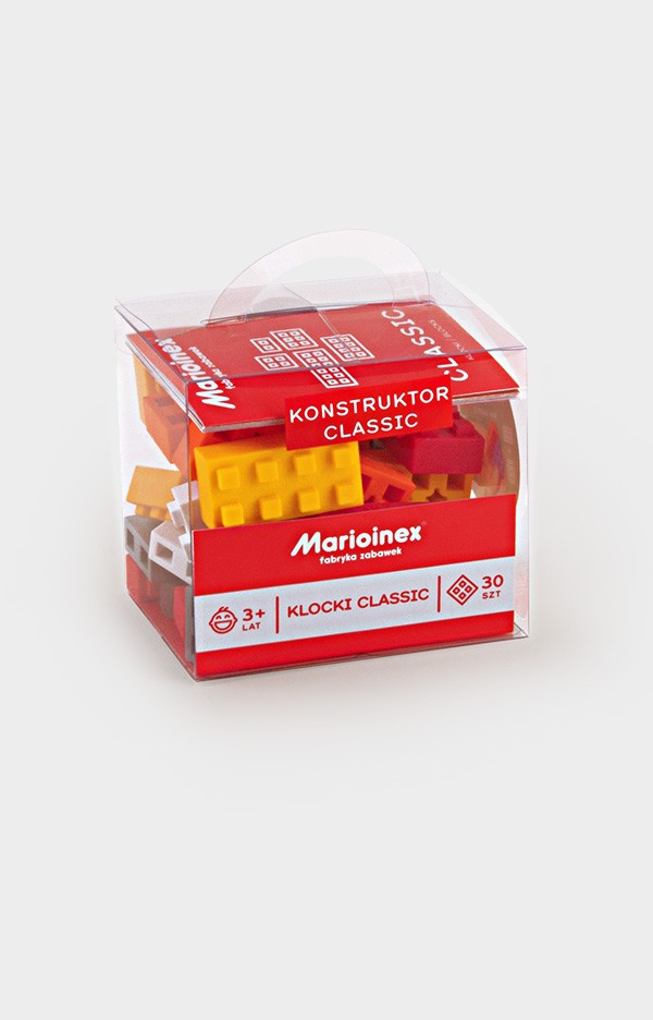 Klocki konstrukcyjne Classic 30 sztuk