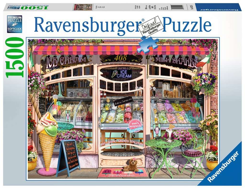 Puzzle 1500 elementów Ice Cream Shop