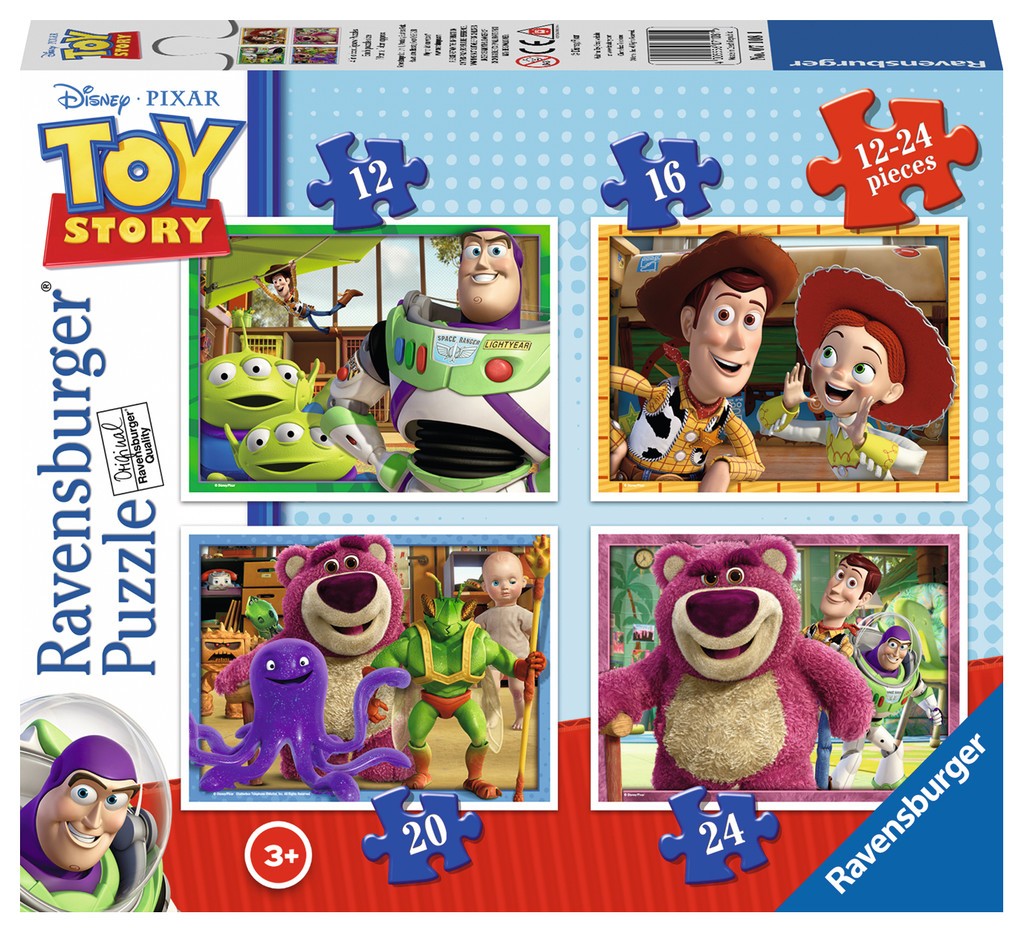 Puzzle Toy Story 3 4w1