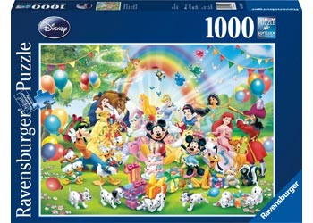 Puzzle 1000 elementów Urodziny Mickey