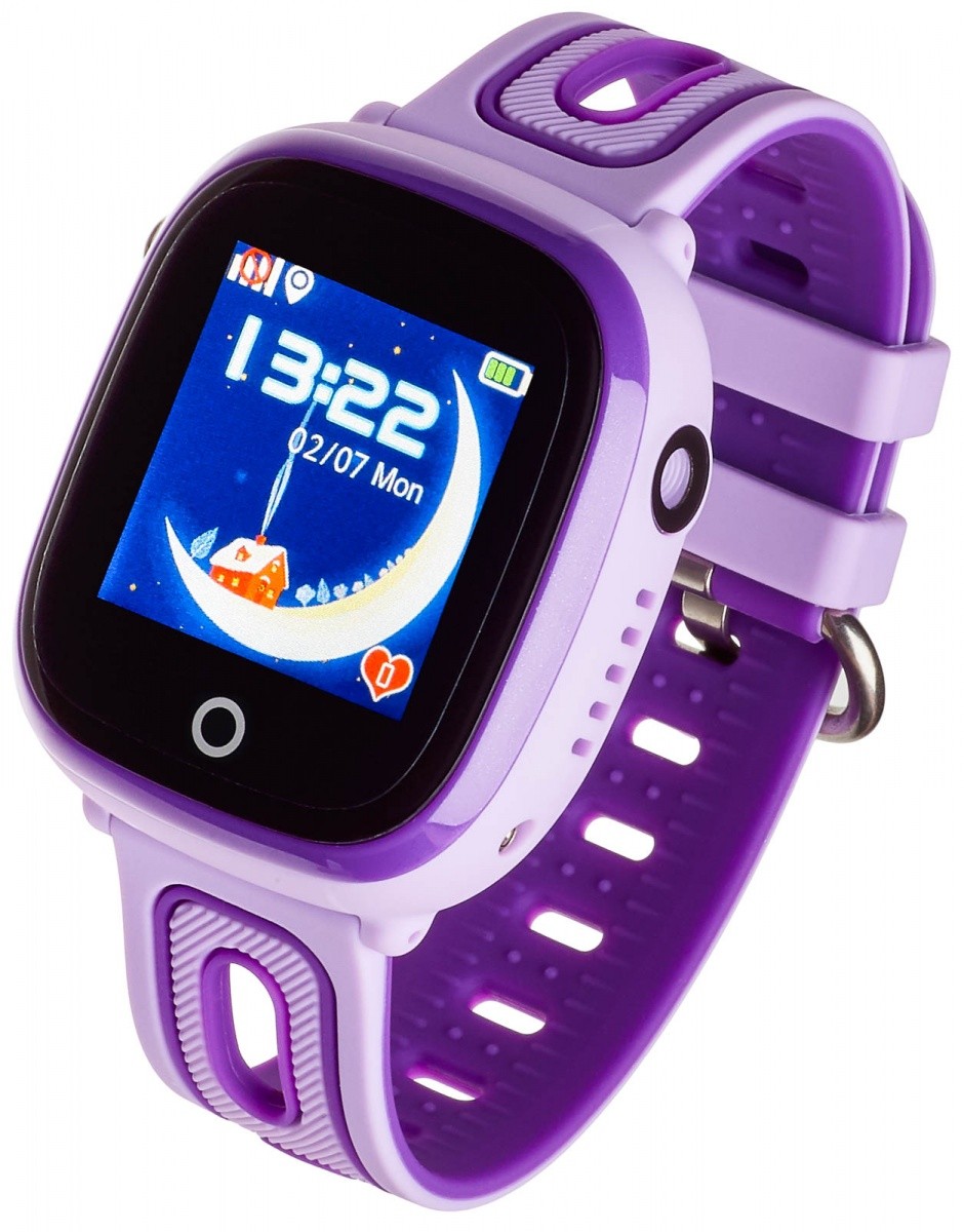 Smartwatch Kids Happy fioletowy 