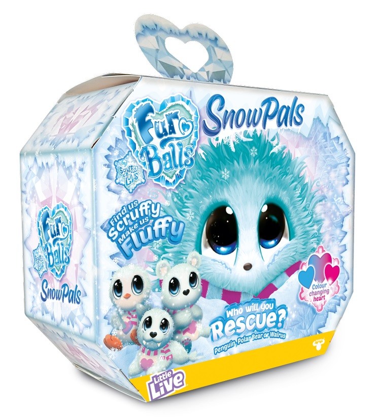 Maskotka Fur Balls Snow Pals