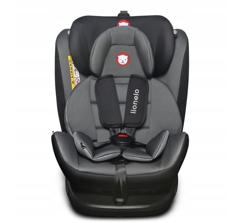 Fotelik BASTIAAN 0-36kg szaro-czarny