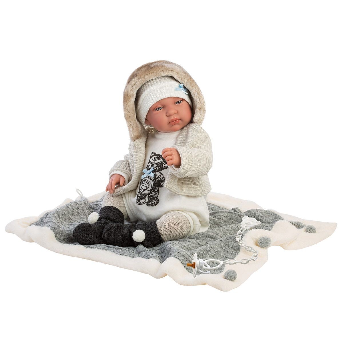 Lalka bobas Tino 43 cm
