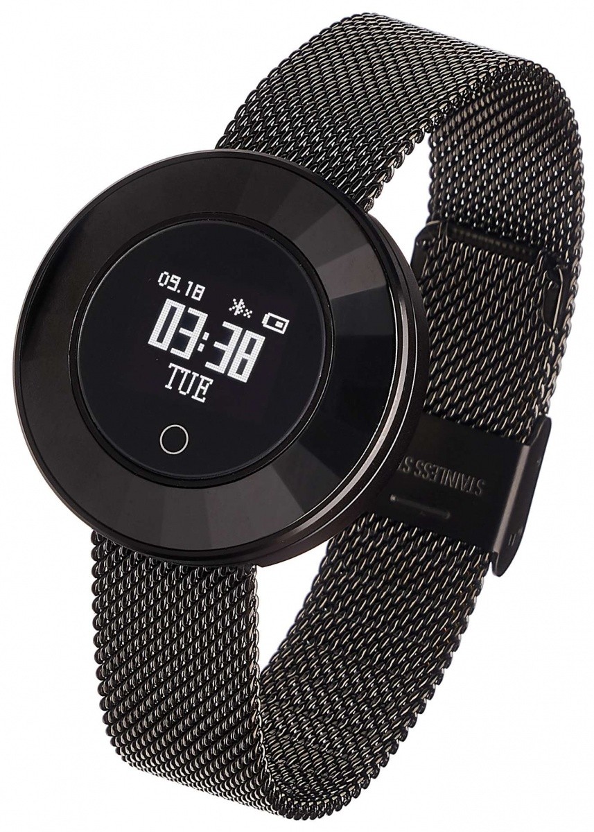 Smartwatch Women Lea czarny stalowy 