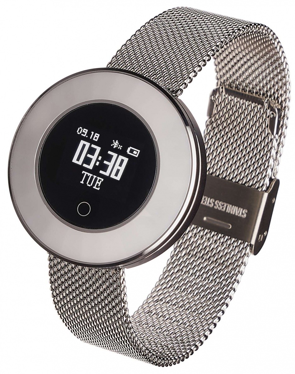 Smartwatch Women Lea srebrny stalowy 