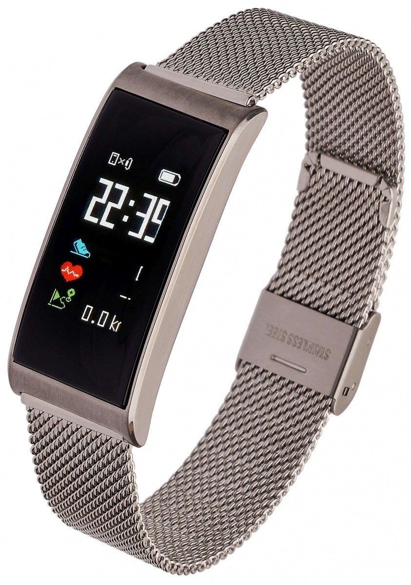 Smartwatch Women Tina srebrny stalowy 