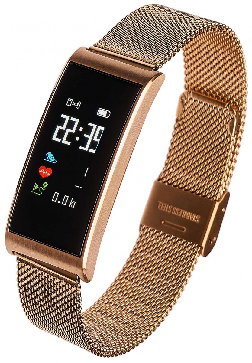 Smartwatch Women Tina złoty stalowy 