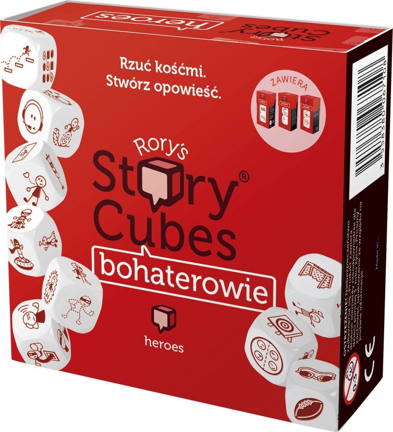 Story Cubes Bohaterowie