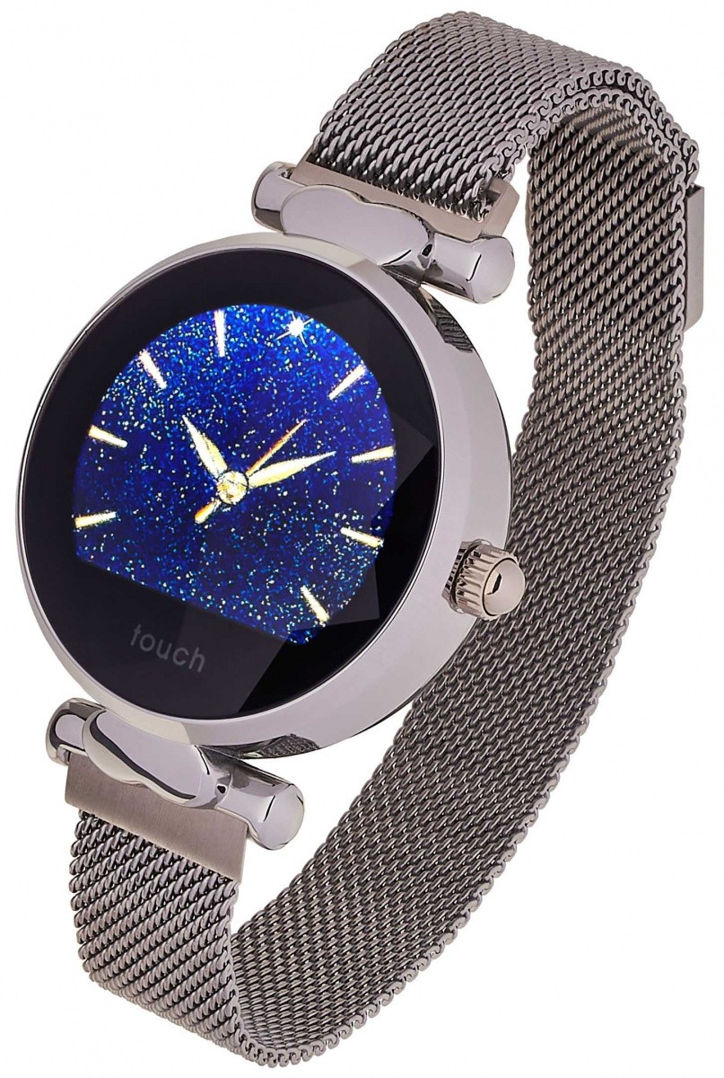 Smartwatch Women Lisa srebrny stalowy 